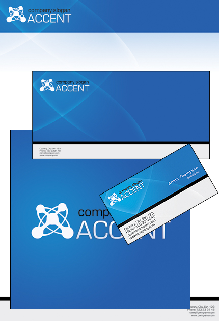 Accent Business PowerPoint Template