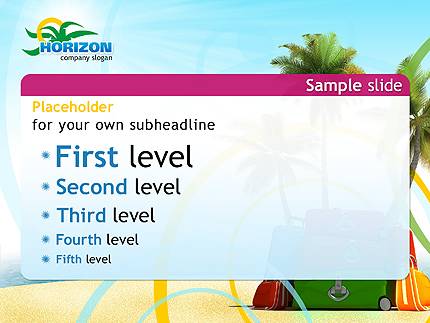 Horizon Business PowerPoint Template