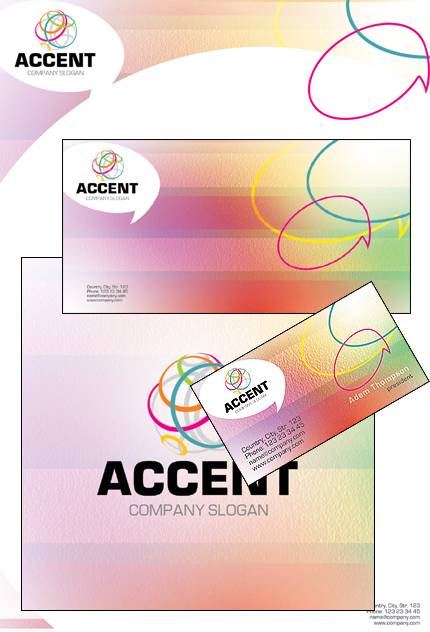 Accent Business PowerPoint Template