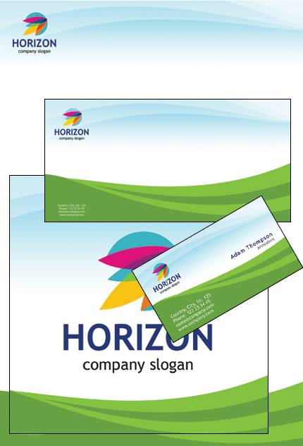 Horizon Guide PowerPoint Template