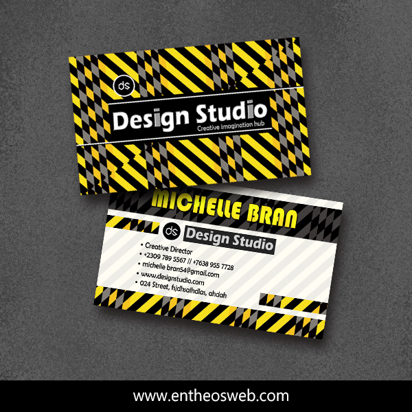 Print Ready Business Card