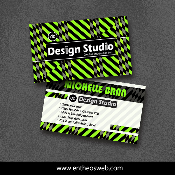 Print Ready Business Card
