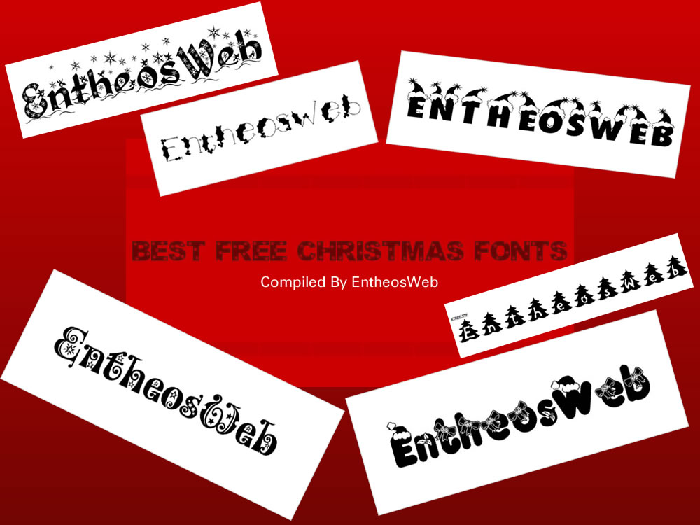Best free christmas fonts