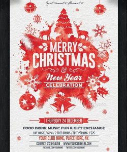 Beautiful Christmas Posters and Flyer Design Templates