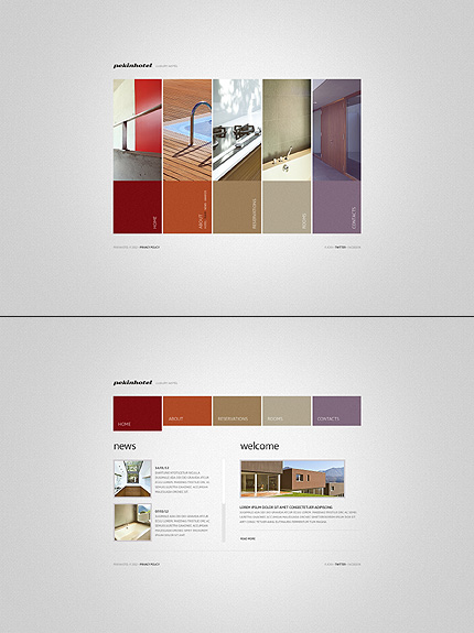 Pekinhotel Hotel Website Template