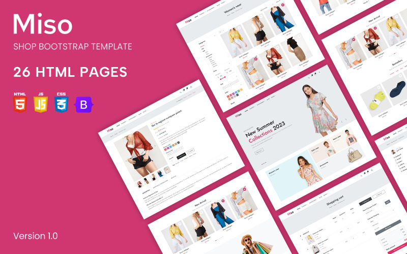 Miso modern shop bootstrap template 358059 original