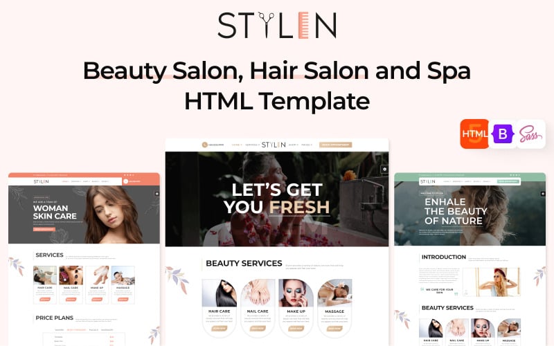 Stylen beauty salon hair salon and spa html template 317751 4 original | best jquery website templates | entheosweb Best jquery website templates stylen beauty salon hair salon and spa html template 317751 4 original