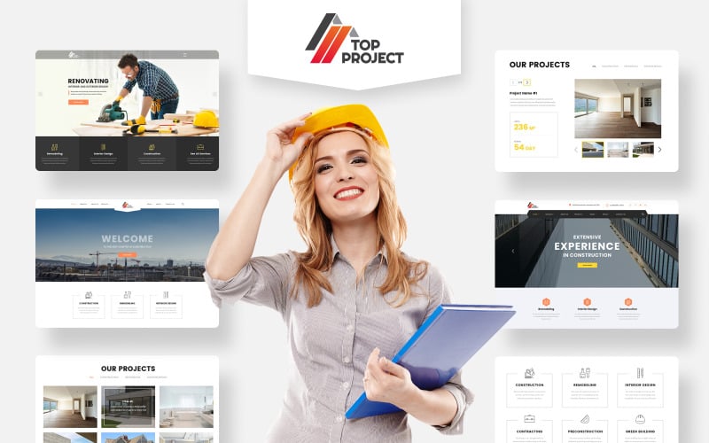 Top project construction company multipurpose html website template 74319 4 original