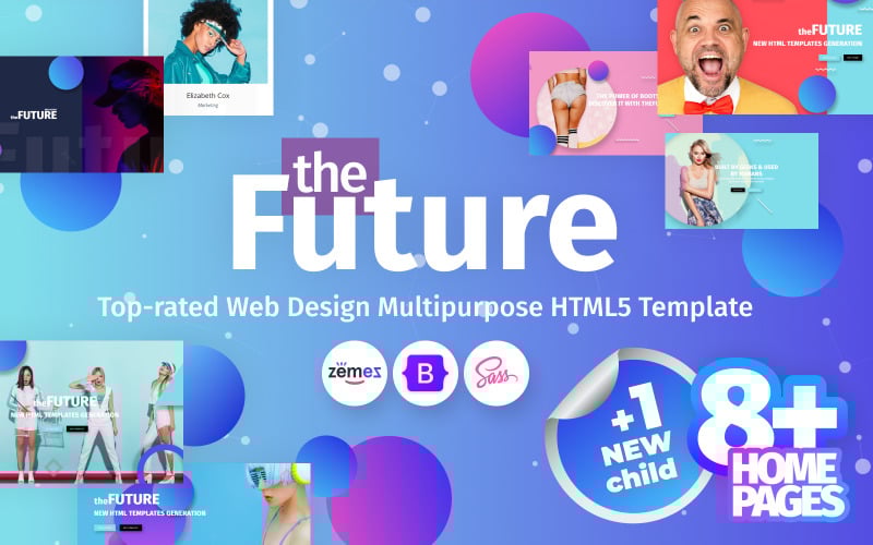 Thefuture web design agency multipurpose website template 69536 6 original | great collection of website templates using circles | entheosweb Thefuture web design agency multipurpose website template 69536 6 original