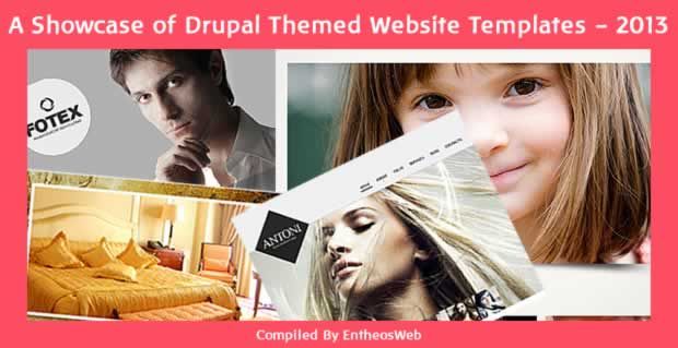 A showcase of drupal themed website templates   2013