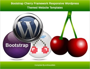 Bootstrap cherry framework responsive wordpress templates