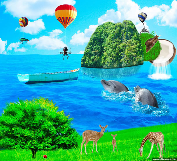 Create a Fantasy Photo Manipulation in Photoshop
