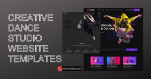 Creative Dance Studio Website Templates