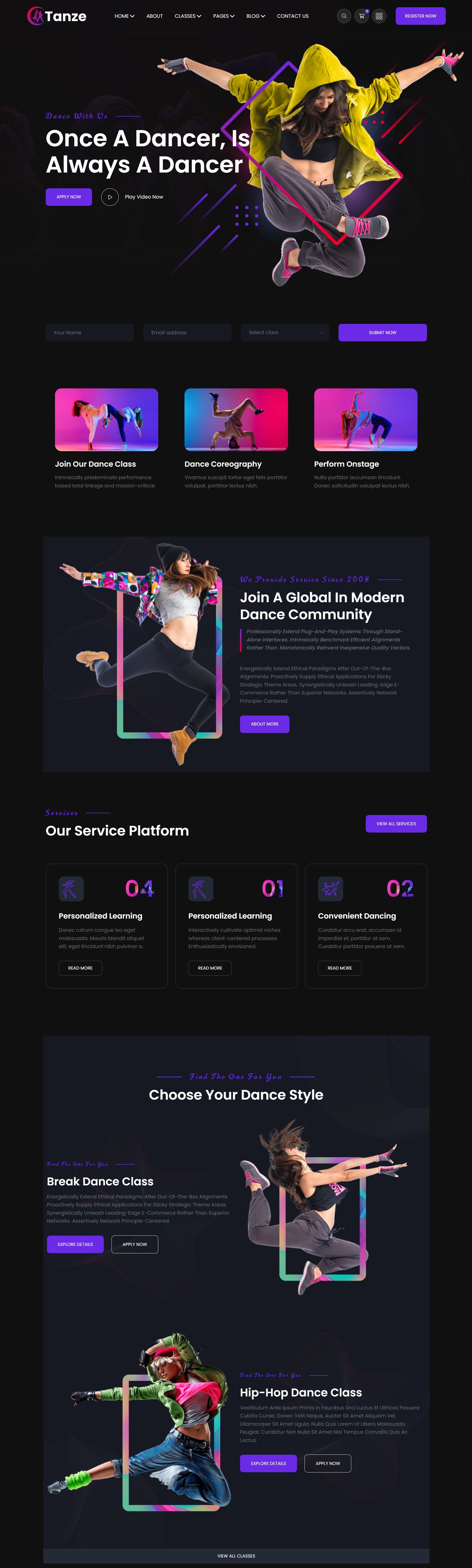 creative-dance-studio-website-templates-entheosweb
