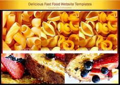 Delicious food website templates delicious food website templates