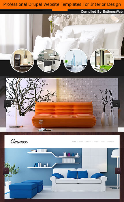 Professional drupal website templates for interior design Professional drupal website templates for interior design