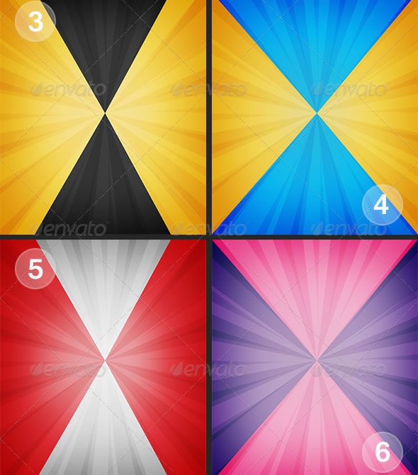 Sun Bursts Backgrounds V.1