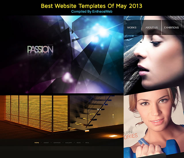 Best website templates of may 2013 Best website templates of may 2013