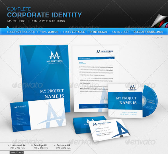 Corporate Identity - Market Rise