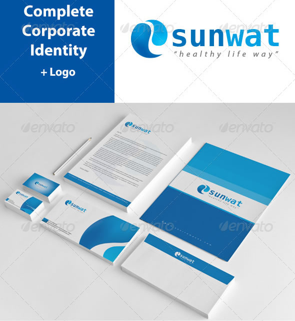 Sunwat Corporate Identity Package