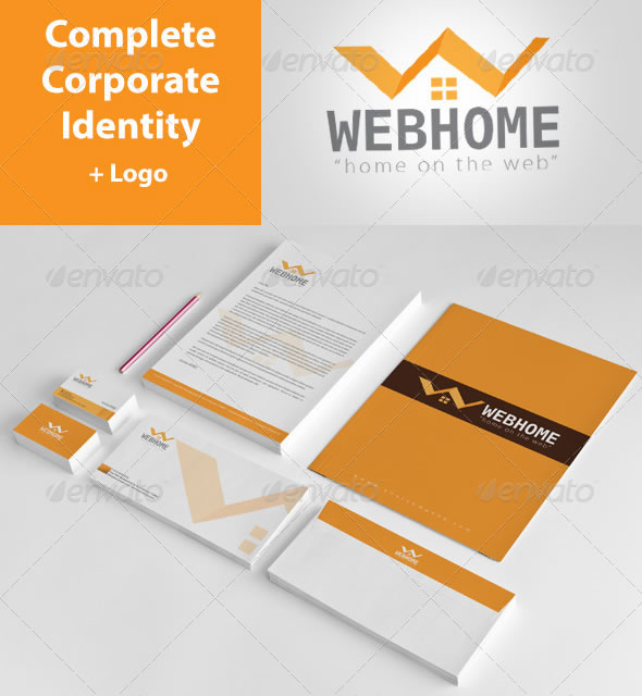 Web Hospital Corporate Identity Package