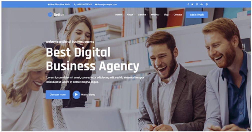 Image | fresh professional business website templates | entheosweb Image