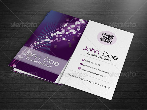 Abstract Business Card