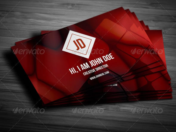 Creative Abstract Business Card