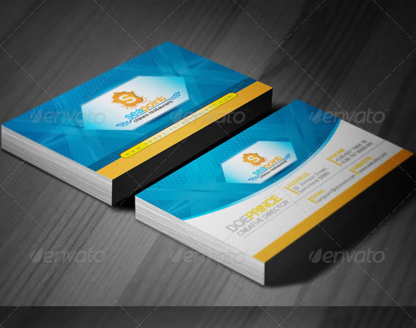 SeaPoint_Corporate Creative Business Cards 