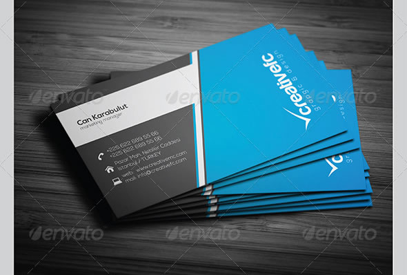 corporate business cards 344