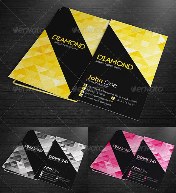 Multipurpose Business Cards - Diamond