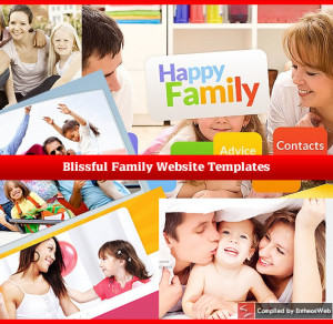 Blissful Family Website Templates