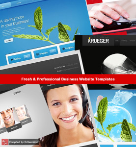 Fresh & Professional Business Website Templates