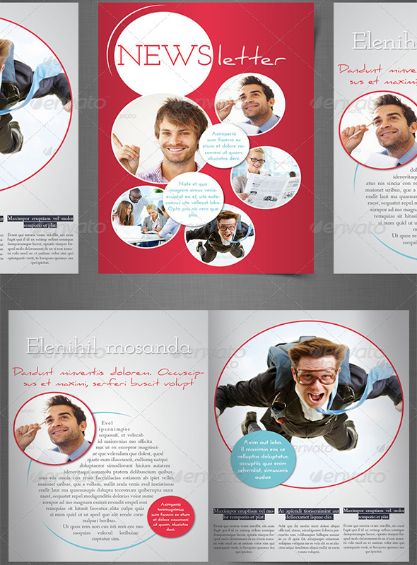 Newsletter Vol. 7 – Indesign Template