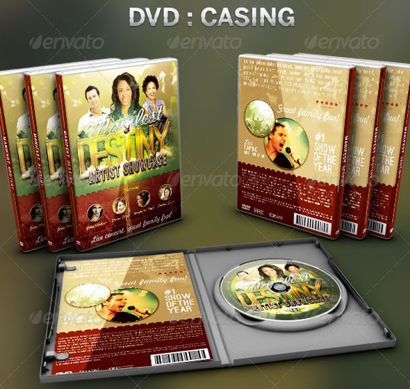 Manifest Destiny: CD/DVD Template