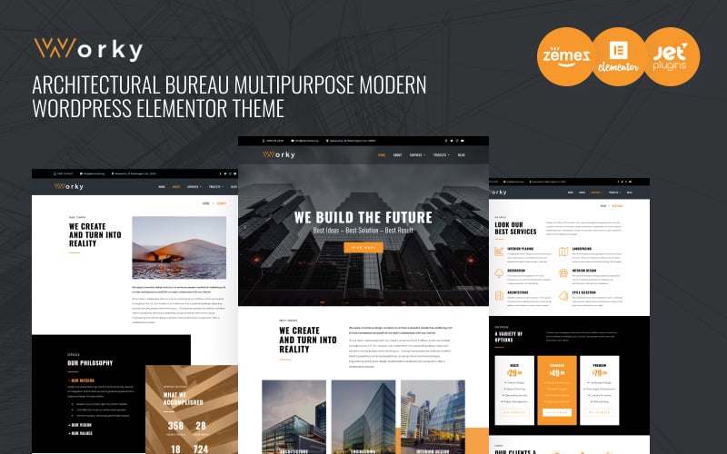Worky architecture elementor wordpress theme 76333 7 original | latest wordpress templates | entheosweb Worky architecture elementor wordpress theme 76333 7 original