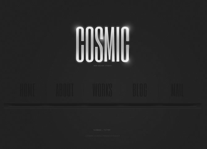 Template 46307 - Cosmic Design Moto CMS HTML Template