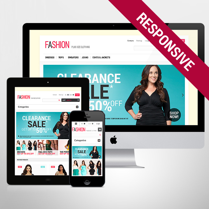 Template 47301 - Fashion Clothes Responsive PrestaShop Theme