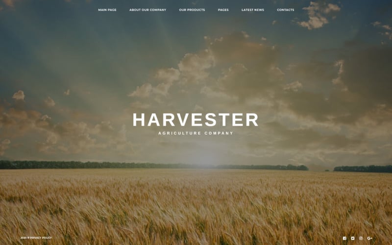 Large picture agriculture joomla template 45560 0 original