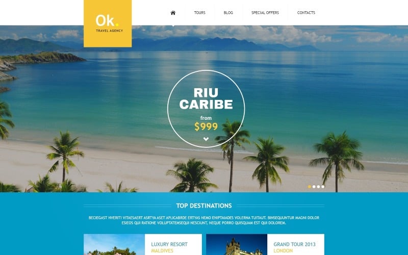 Travel company joomla template 45159 0 original