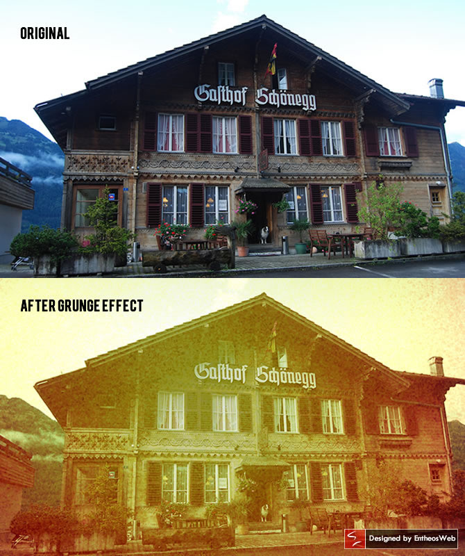 Entheos grunge photo effect tutorial
