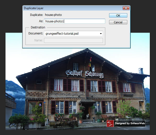 Entheos grunge photo effect tutorial