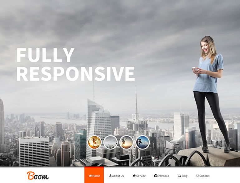 Boom - Responsive Onepage Drupal Theme