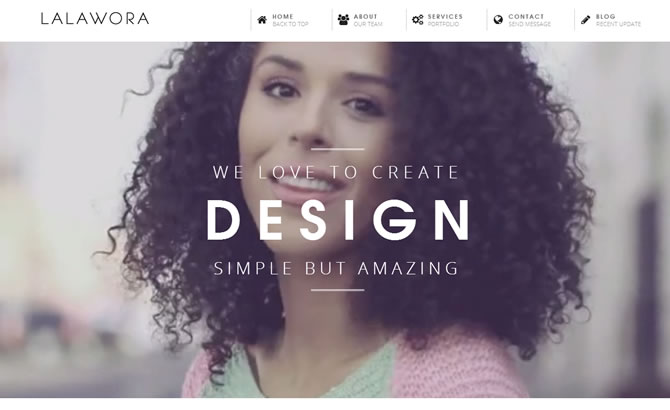 Lalawora - One Page HTML5