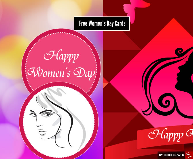 Free womens day cards