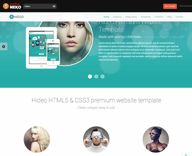 Hideo | HTML5 Bootstrap Website Template