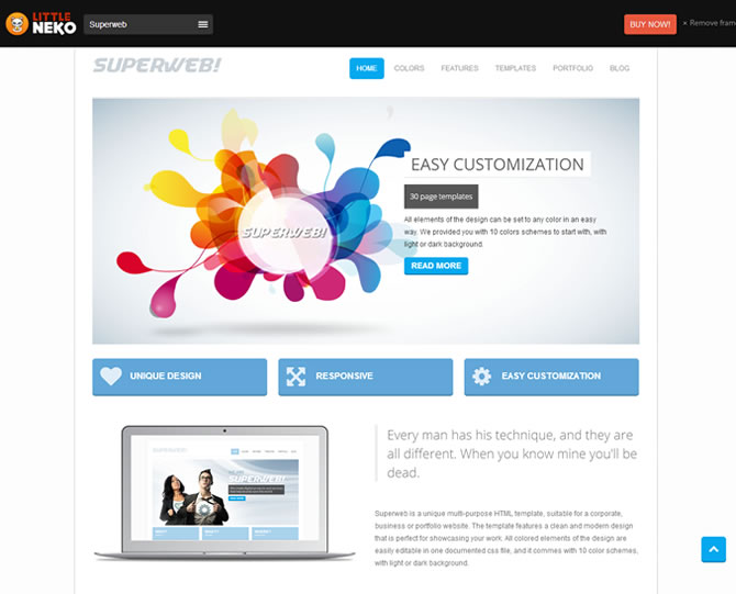Superweb | HTML5 Bootstrap Website Template