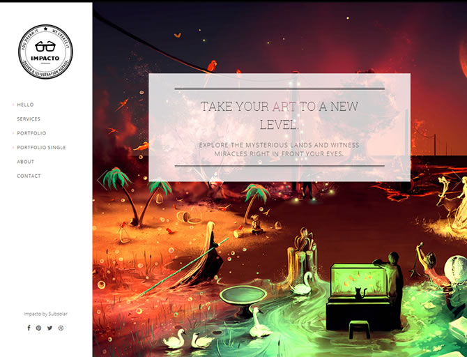 Impacto - Flavorful and Minimalistic Template