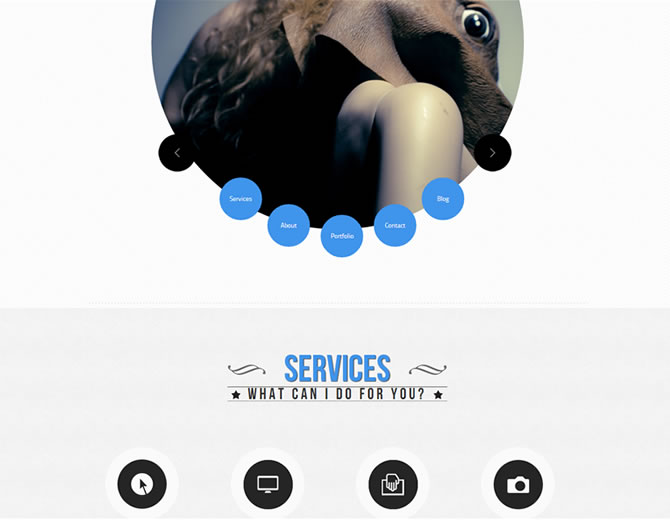 CircleZ - 4in1 Bootstrap Template