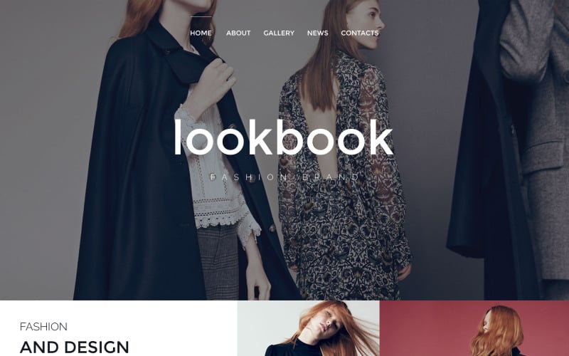 Fashion responsive website template 57578 original | best html5 bootstrap website templates | entheosweb Fashion responsive website template 57578 original